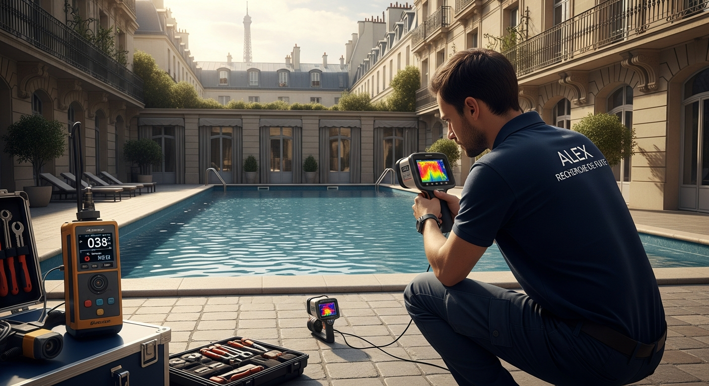Détection Fuite Piscine Paris 2026 : Méthodes Non-Invasives & Précises