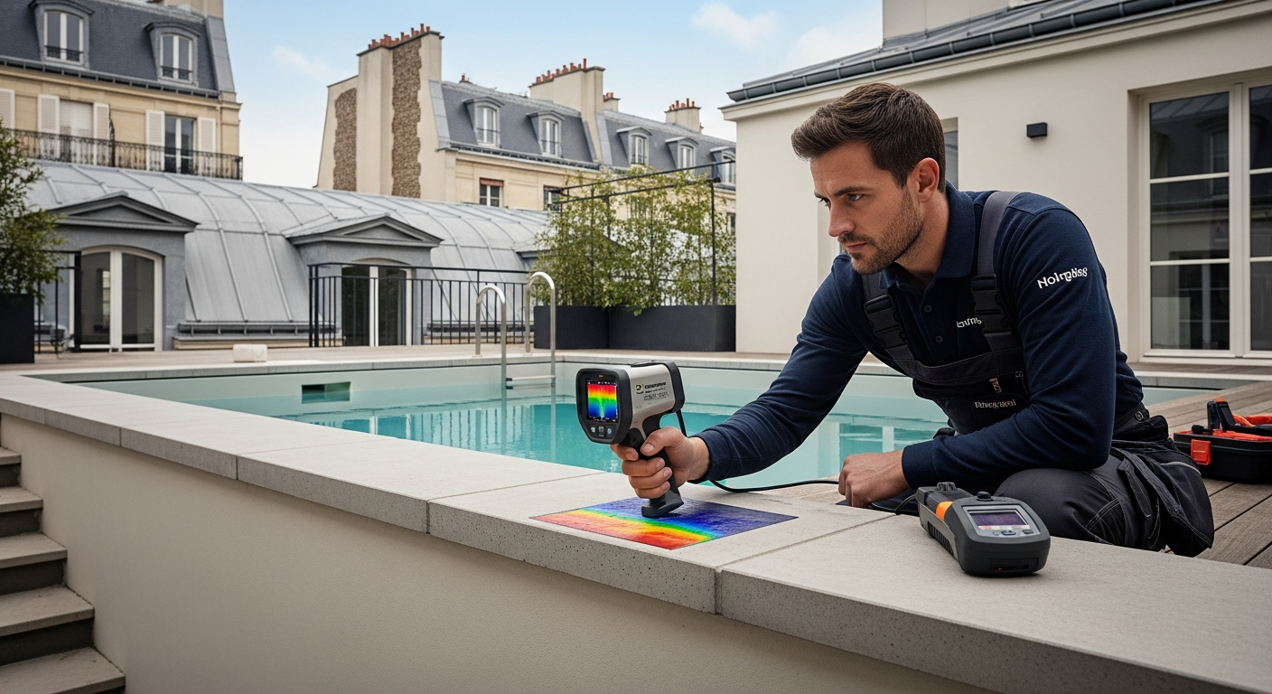 Expert Détection Fuite Piscine Urbaine Paris & IDF 2026 : Diagnostic Non-Destructif