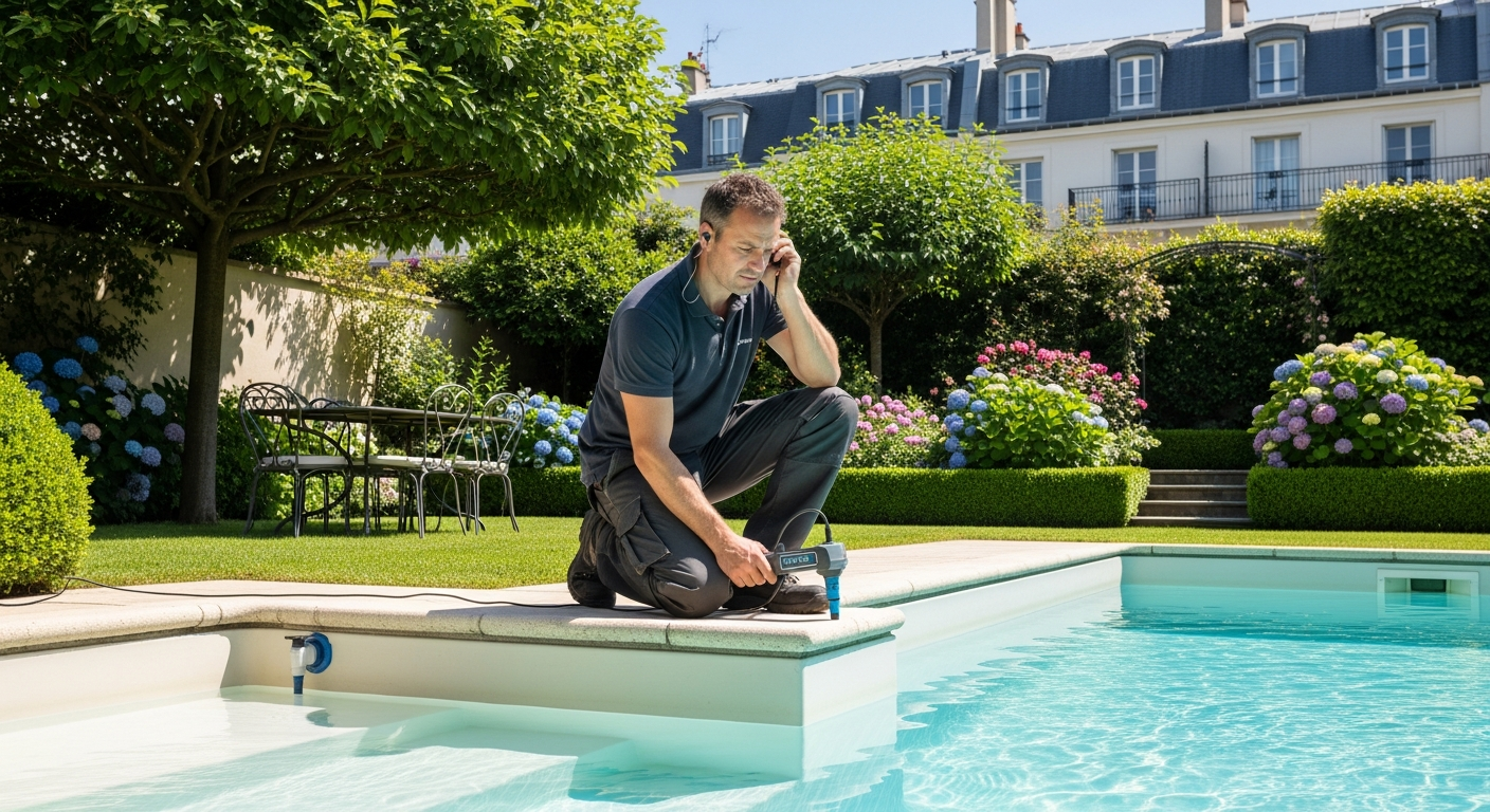 Fuite Piscine Paris : Détection & Réparation Rapide [2026]