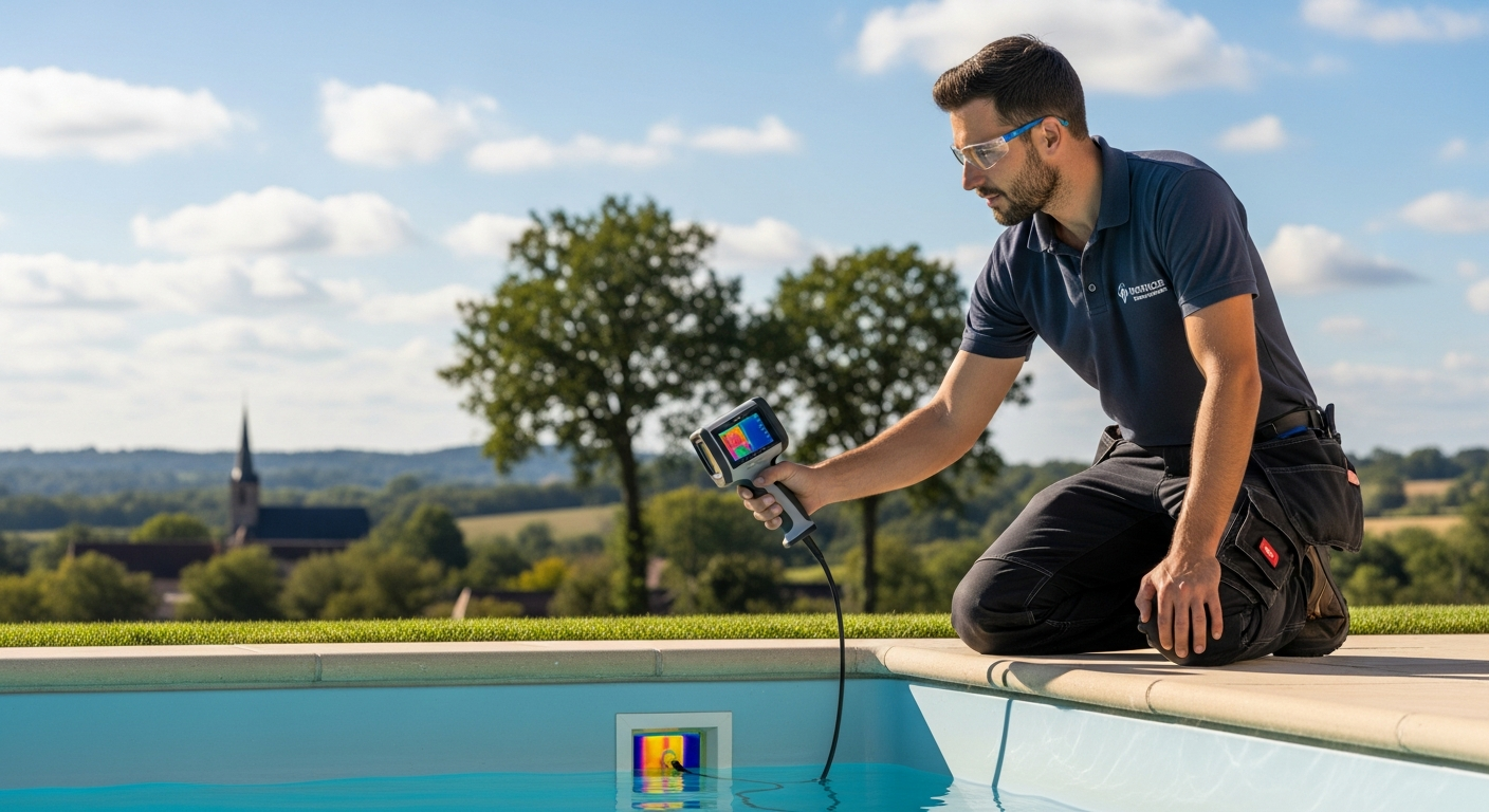 Fuite Piscine Île-de-France : Diagnostic Expert & Réparation 2026