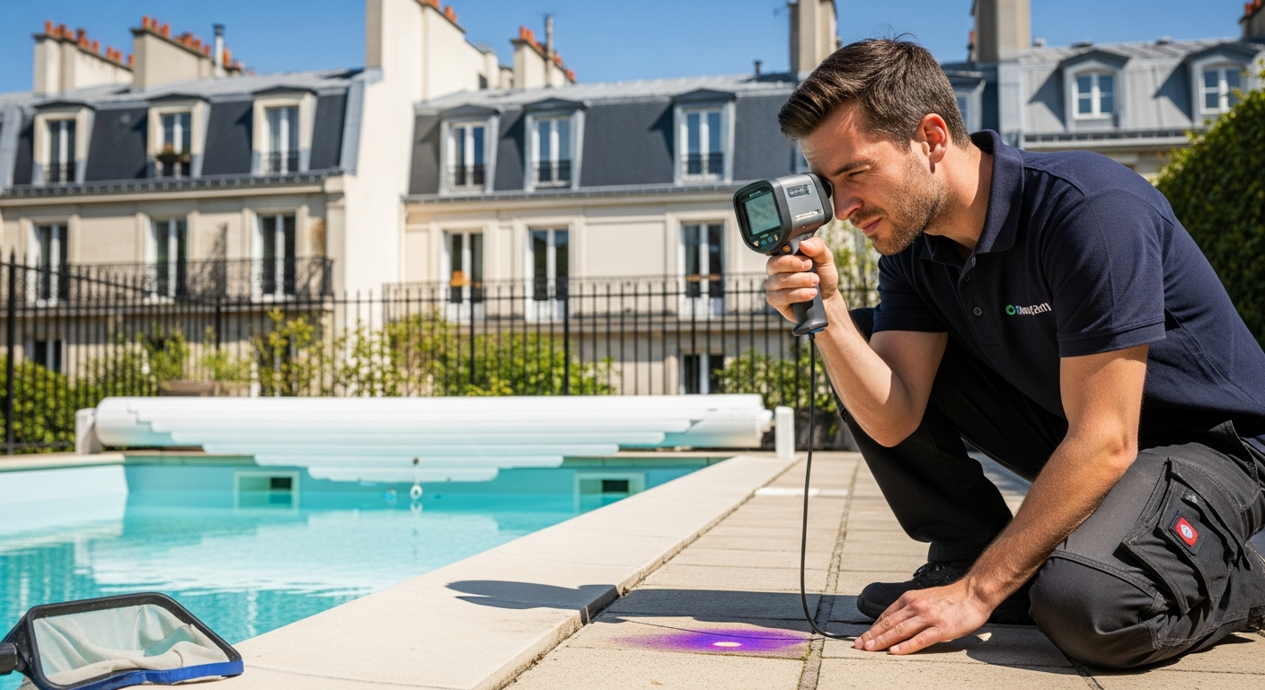 Fuite Piscine Paris : Diagnostic Expert et Réparation Rapide [2026]
