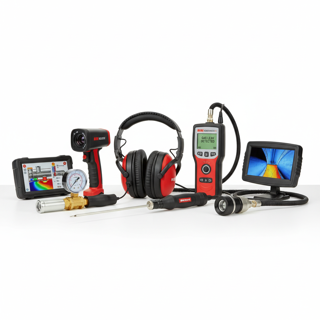 Équipement de détection de fuite utilisé à Aubervilliers