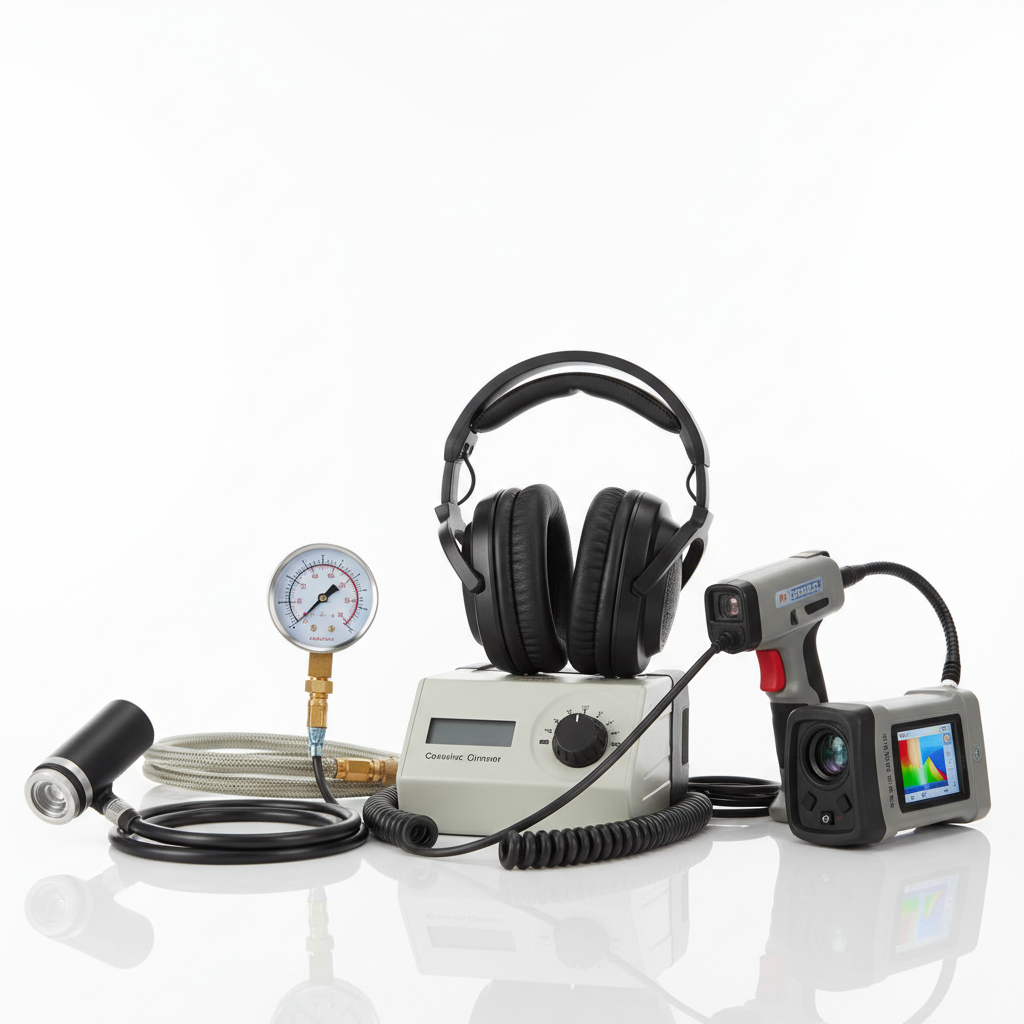 Équipement de détection de fuite utilisé à Aulnay-sous-Bois