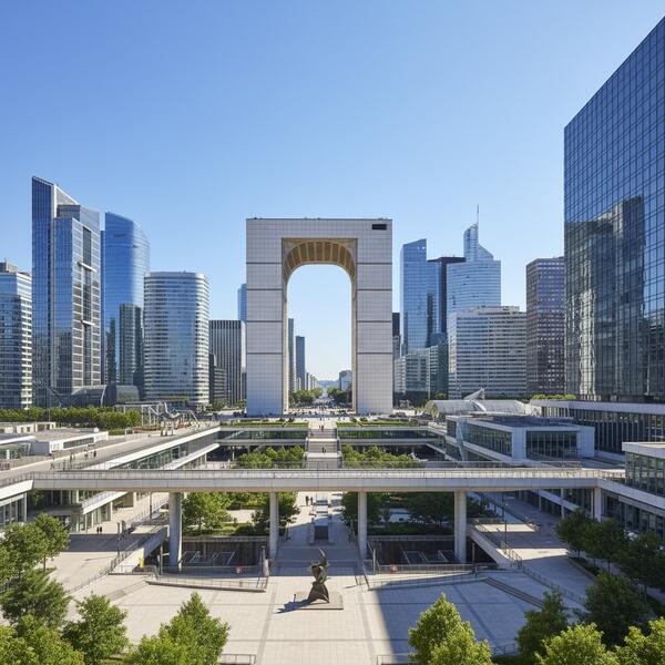 La Défense à Courbevoie - Zone d'intervention Alex Recherche de Fuite