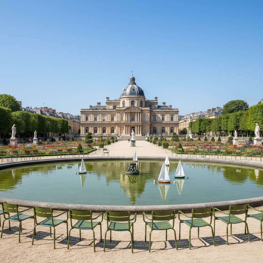 Jardin du Luxembourg à Paris 6ème - Zone d'intervention Alex Recherche de Fuite