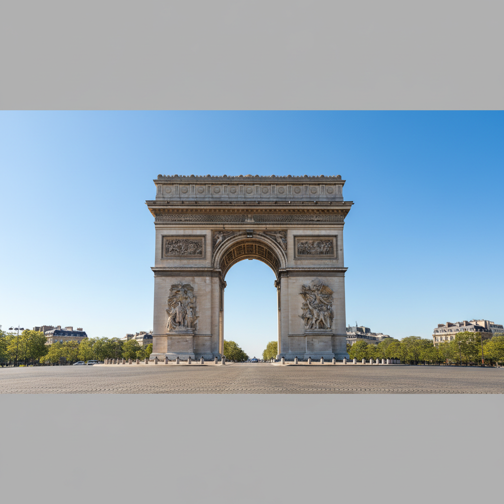 Arc de Triomphe à Paris 8ème - Zone d'intervention Alex Recherche de Fuite