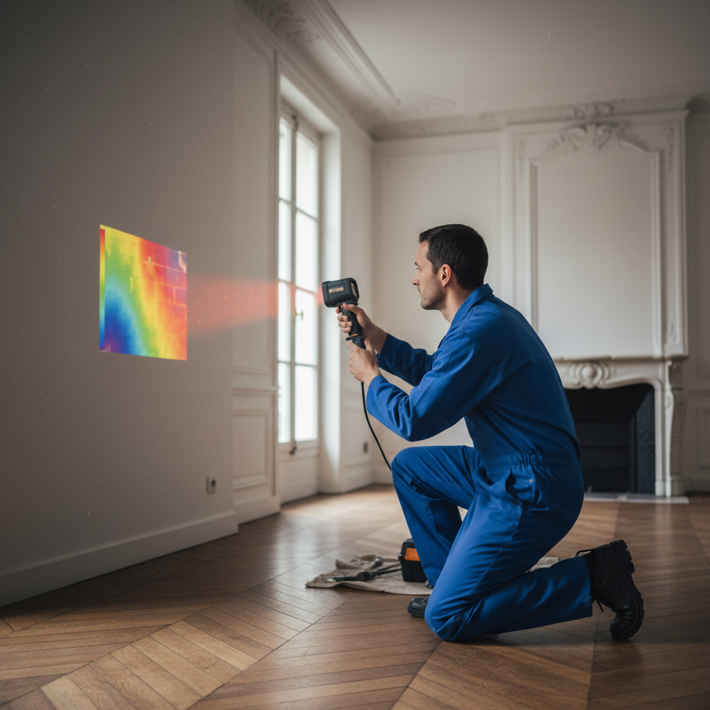 Recherche de fuite à Gentilly