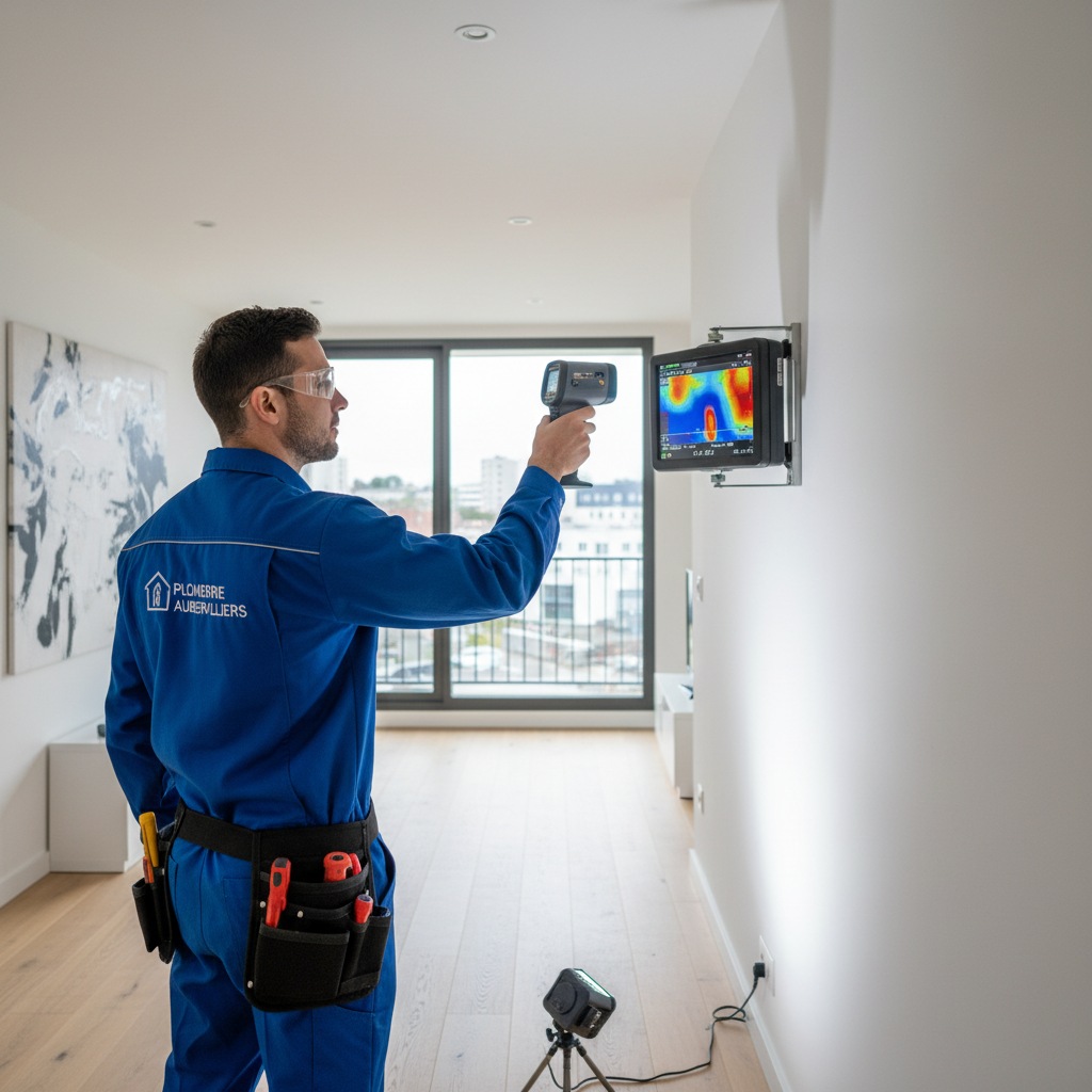 Recherche de fuite à Pantin