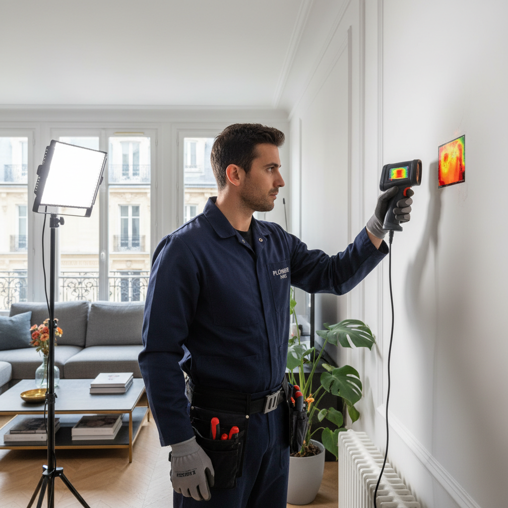 Recherche de fuite à Paris 6ème